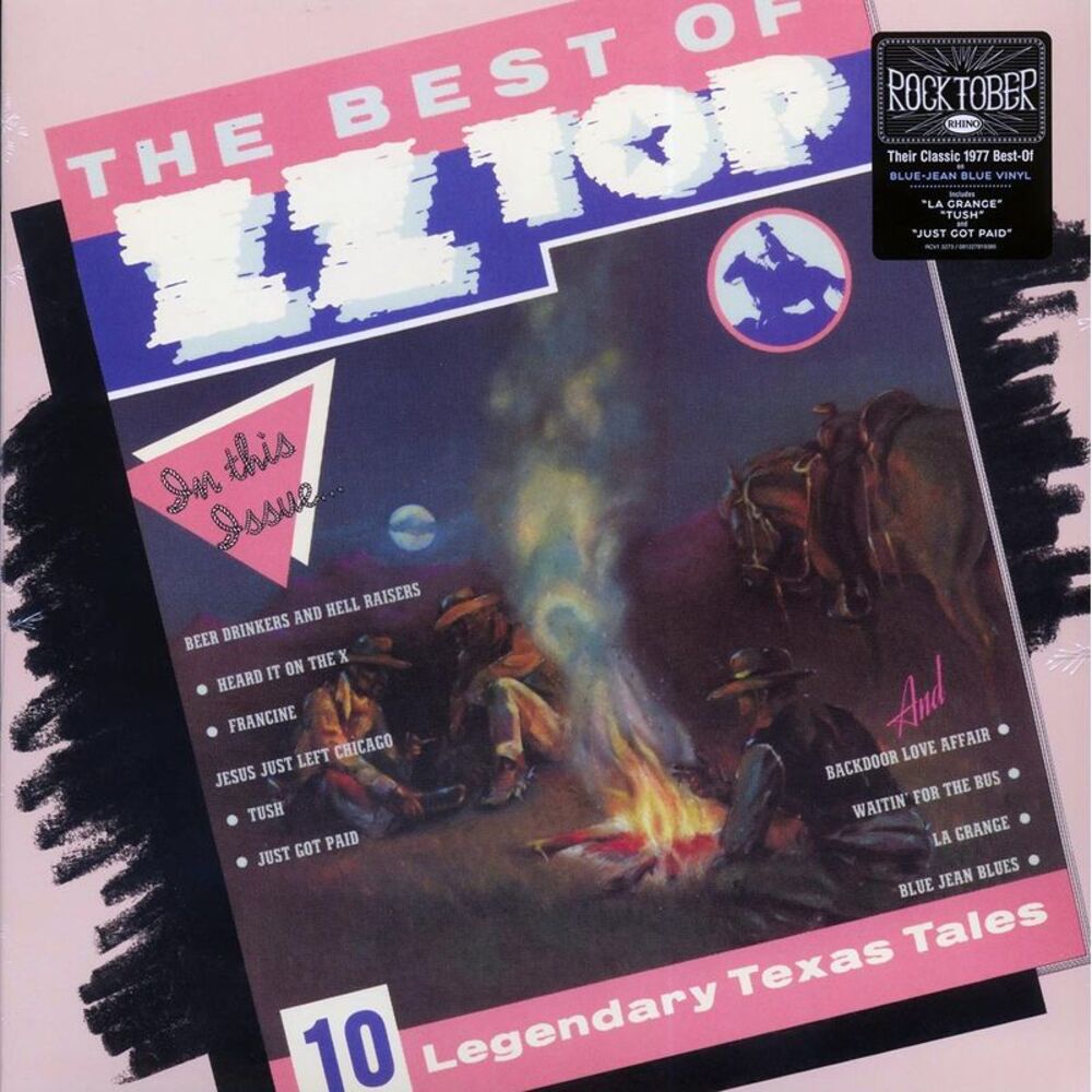 ZZ Top - The Best Of ZZ Top (blue vinyl) - Vinyl LP